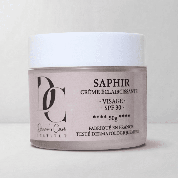 Crème Visage Éclaircissant Saphir